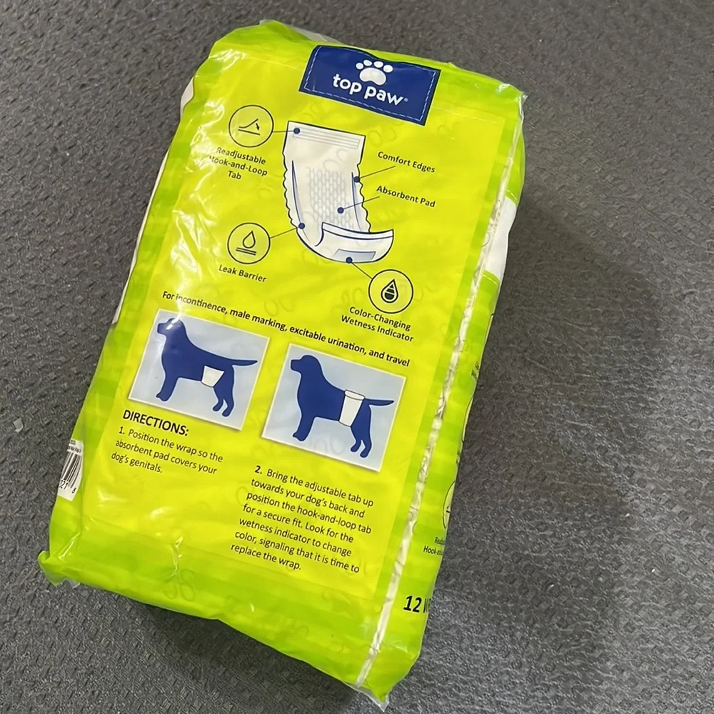 Top paw male wraps